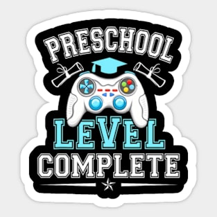 Preschool Level Complete Video  Graduation Class 2024 Sticker